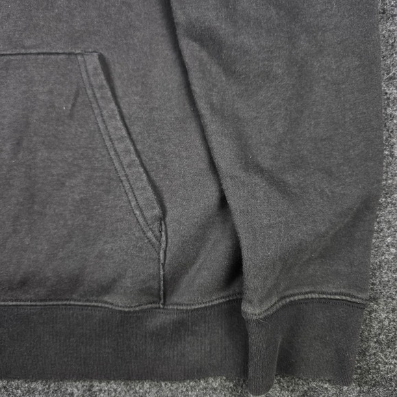 Vans Dog Forage for Happiness Graphic Hoodie Charcoal Gray Pullover Sweatshirt - Picture 11 of 12